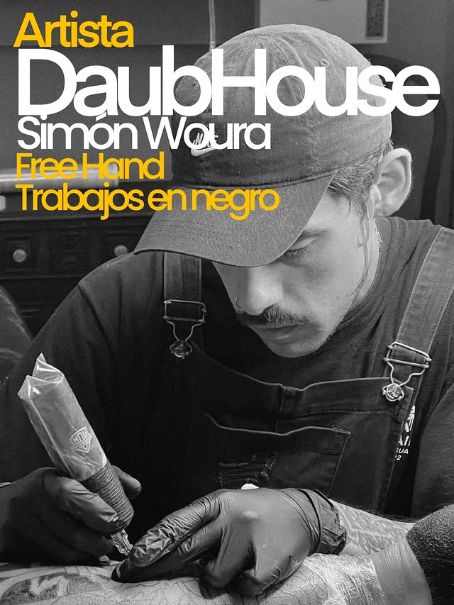 Simón Woura — tatuador DaubHouse